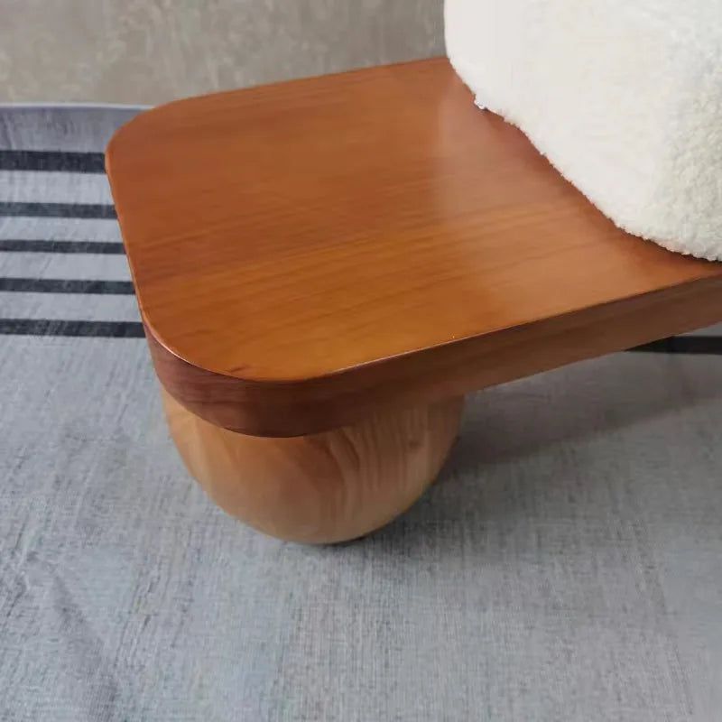 Wooden Shoe Bench with Storage - Comfortable Shoe Changing Stool for Entryway, Bedroom & Closet - Rustic Home Decor & Organizer for Shoes & Accessories