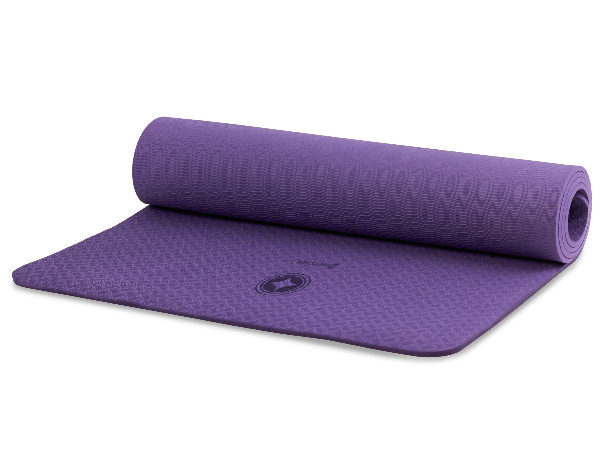 STOTT PILATES Eco-Friendly Yoga Mat - Non-Slip Exercise Mat for Pilates, Yoga & Fitness - Extra Thick & Cushioned for Comfort - Perfect for Home Workouts, Studio Classes & Gym Training