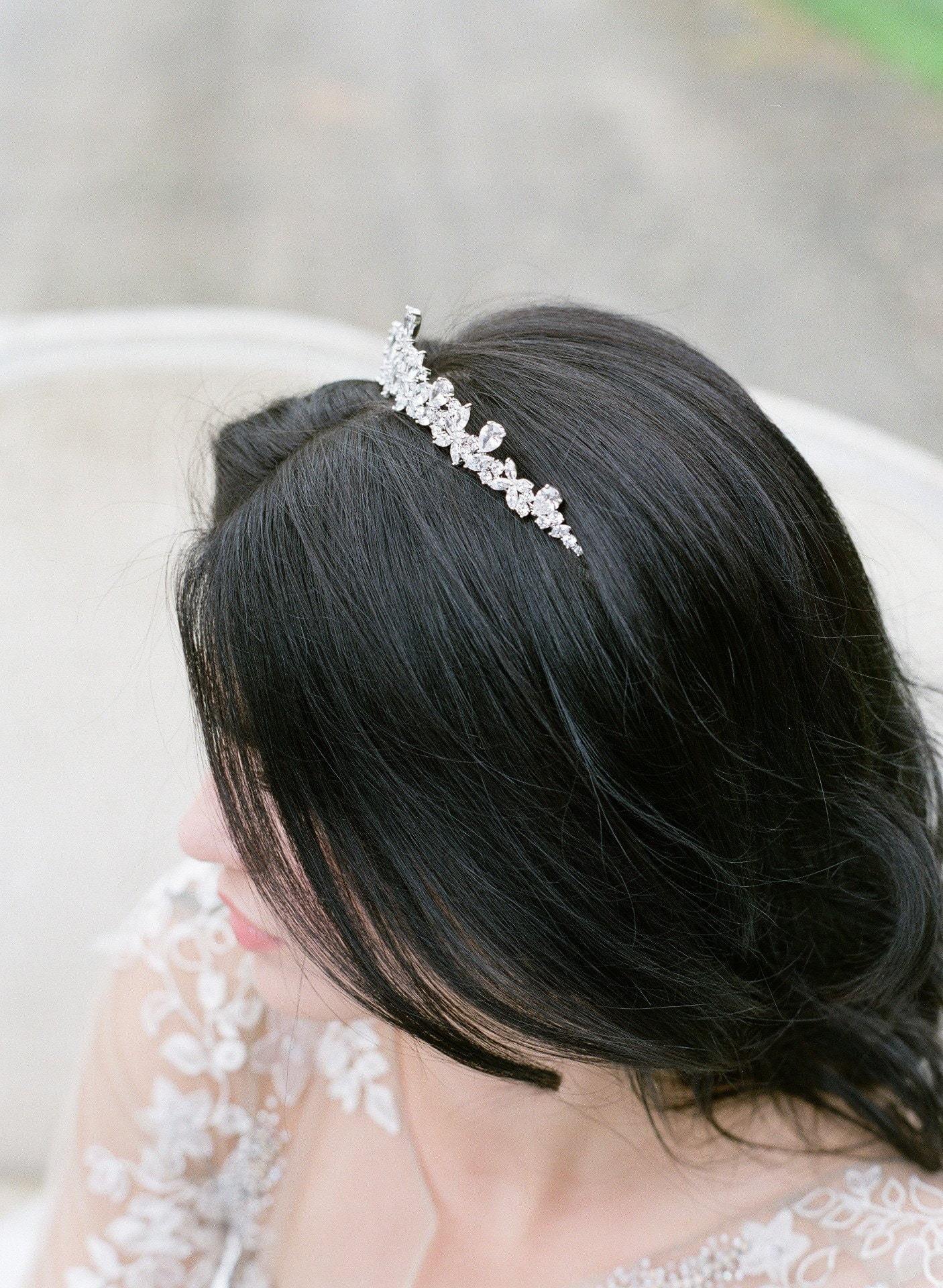VERONA Bridal Tiara - Elegant Wedding Crown for Bride, Bridesmaids & Flower Girls | Perfect for Weddings, Prom, Pageants & Special Occasions