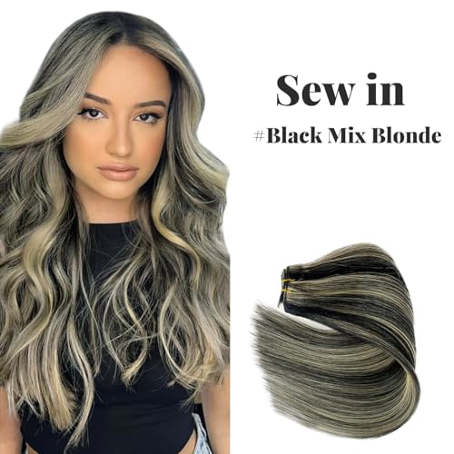 #1/613 Black with Blonde Highlights