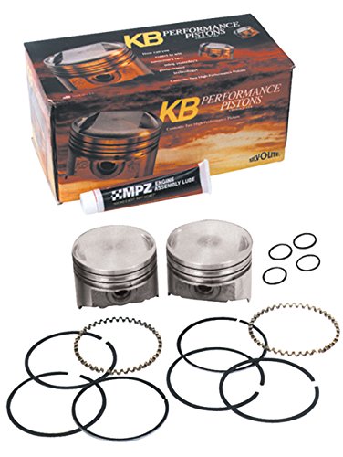 High-Performance Piston Set for Twin Cam Harleys - +.010