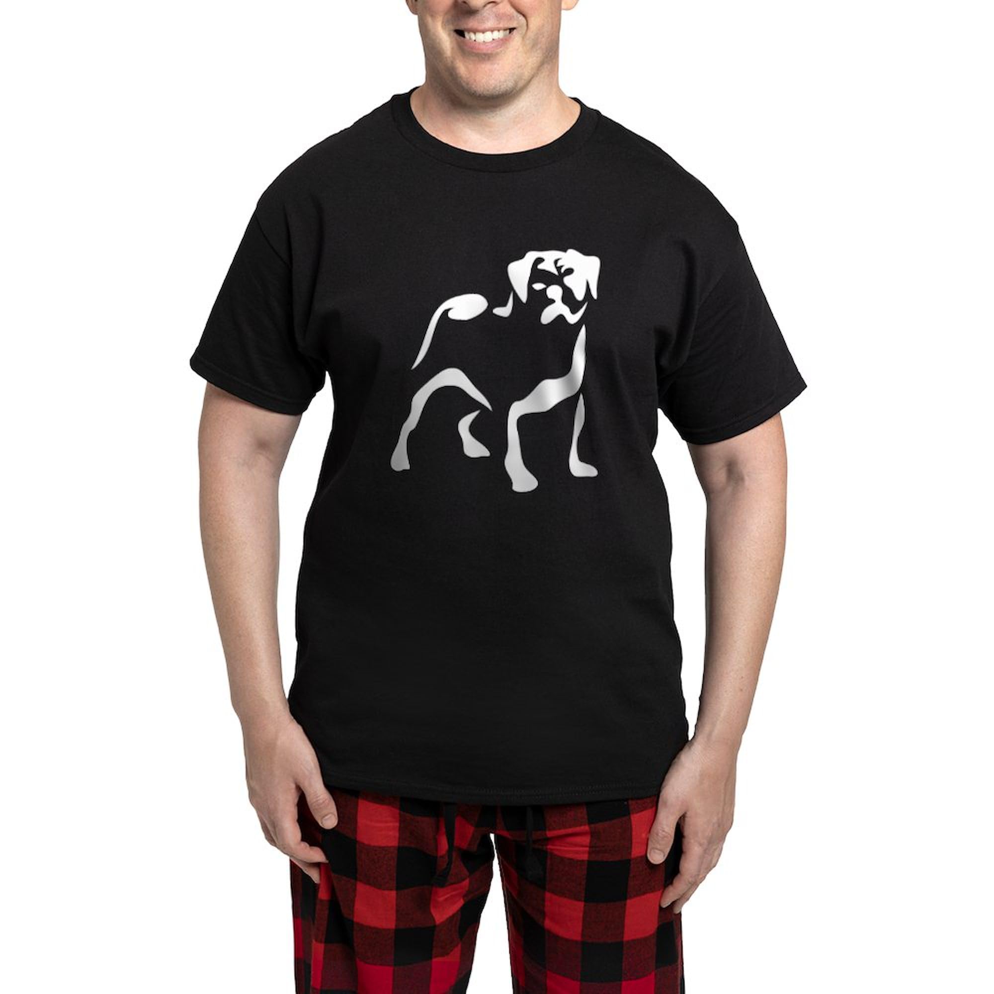 White Pug Pajama Set for Men - Soft & Comfortable Sleepwear with Fun Dog Design | Perfect for Lounging, Sleepovers & Cozy Nights at Home