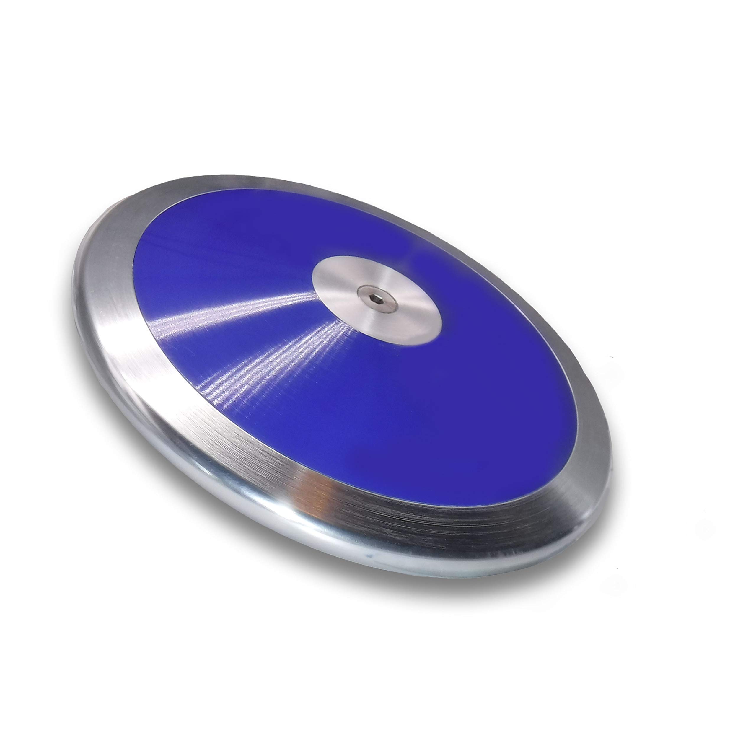RT Blue Vector Women's 1kg Discus Throw - High School & Beginner Track & Field Equipment with 70% Rim Weight for Optimal Spin | Durable Competition Discus with 1-Year Warranty | Perfect for Training, School Athletics & Field Events