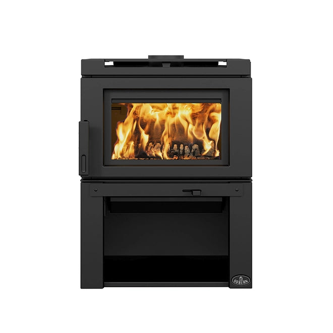 Osburn Matrix EPA Certified Wood Burning Stove with Blower - Efficient Heating for Homes, Cabins & Outdoor Living Spaces