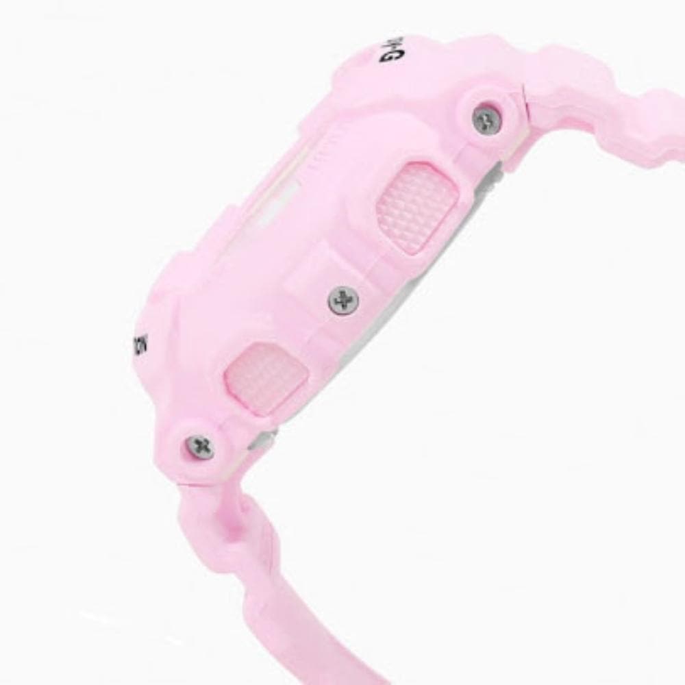 CASIO BABY-G BA-110-4A2DR Digital Quartz Watch for Women - Pink Resin Band, Shock Resistant, Waterproof - Perfect for Sports, Fitness & Outdoor Activities