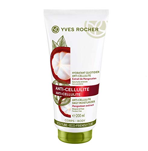 Yves Rocher Hydrating Anti-Cellulite Body Lotion with Mangosteen Extract - Daily Moisturizer for Smooth Skin, 6.7 fl oz - Perfect for Post-Workout Recovery & Nighttime Skincare Routine
