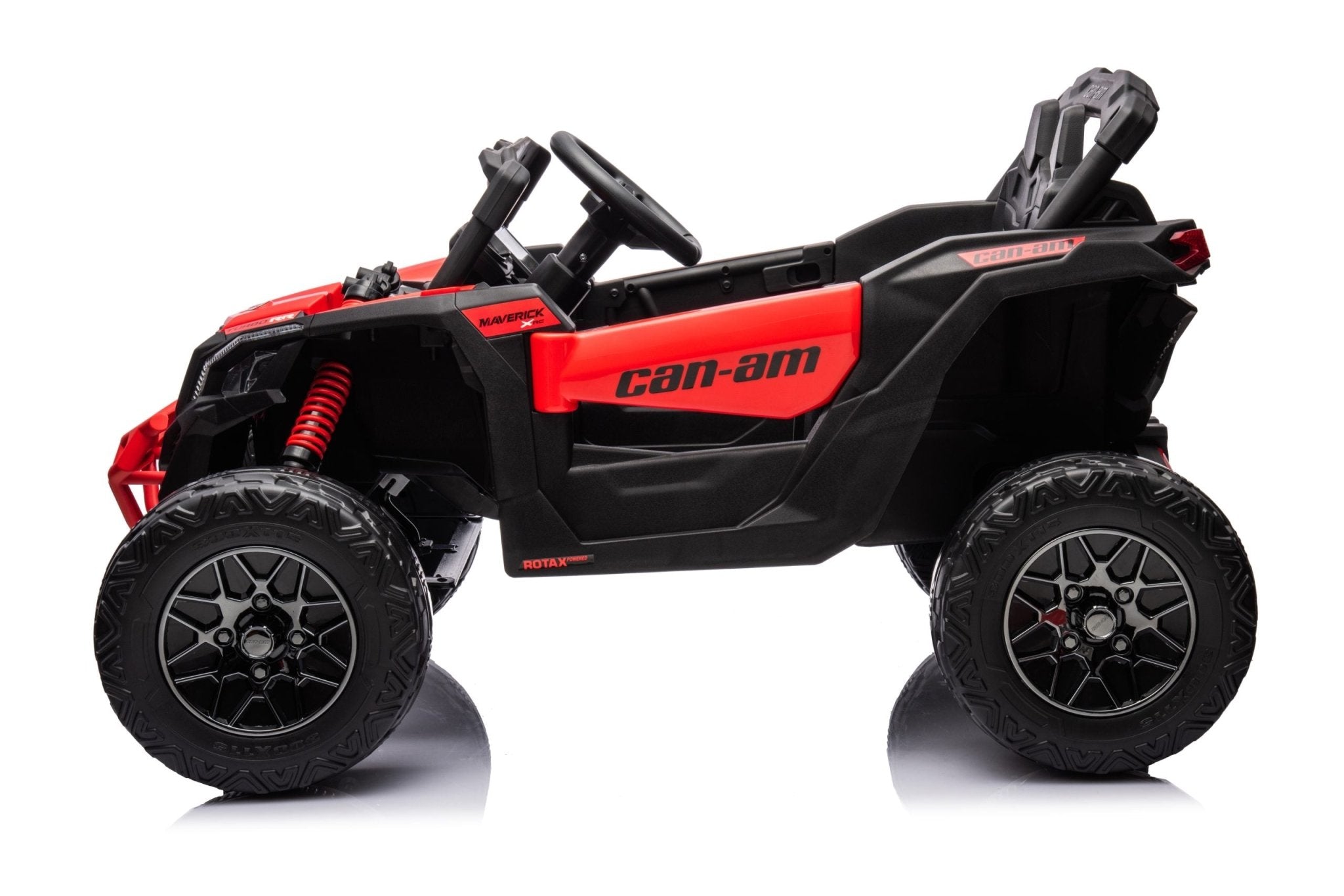 24V Can Am Maverick UTV Kids Ride On Car - 2 Seater Electric Vehicle with Suspension, LED Lights & Brushless Motor | Perfect for Outdoor Adventure & Backyard Play