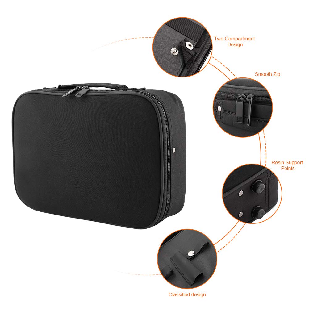 Professional Hairdressing Tools Storage Case - Large Mobile Beauty Organizer for Stylists & Salons