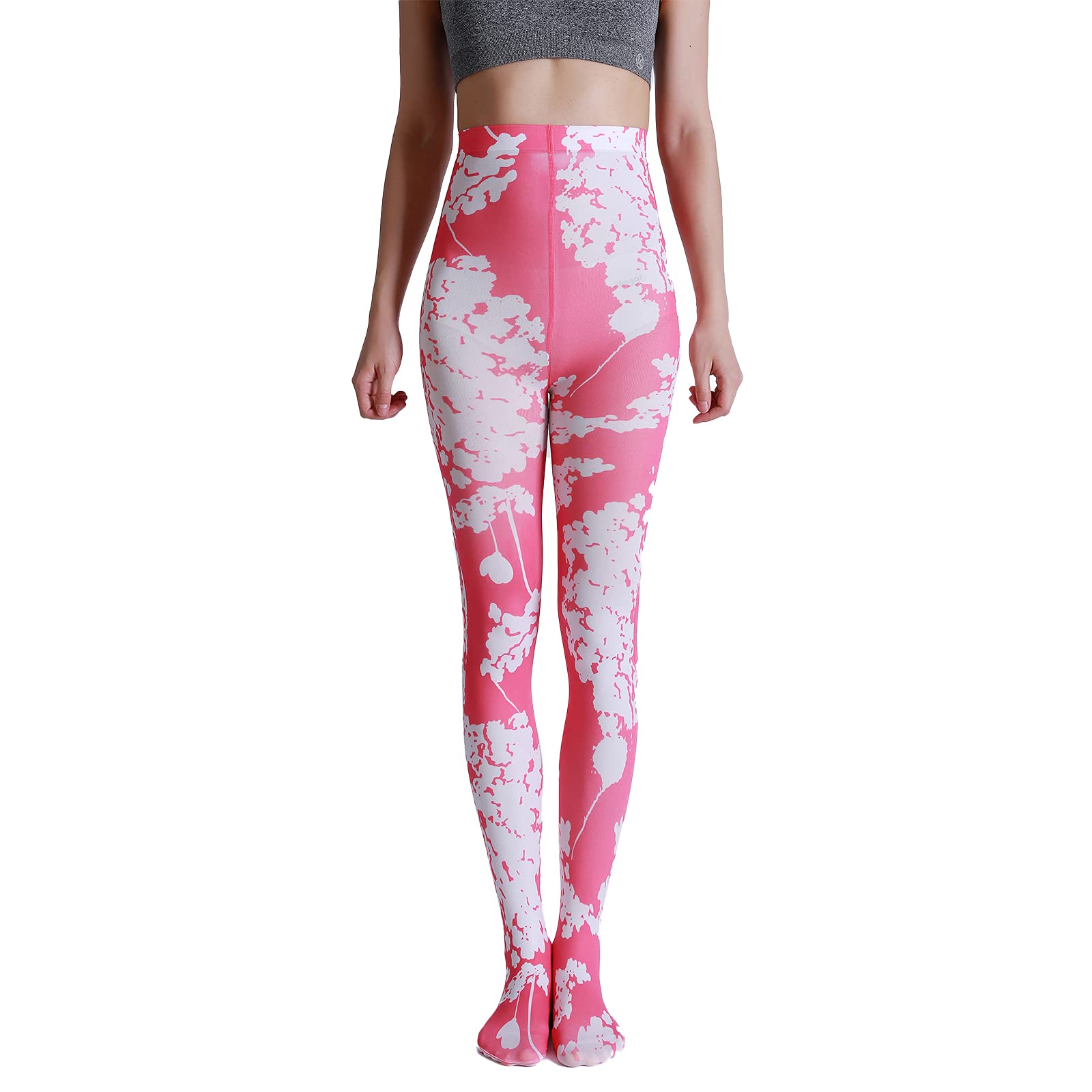 Sahabowi Women's Sheer High Waist Tights - Vintage Control Top Pantyhose Stockings for Everyday Wear, Office & Special Occasions