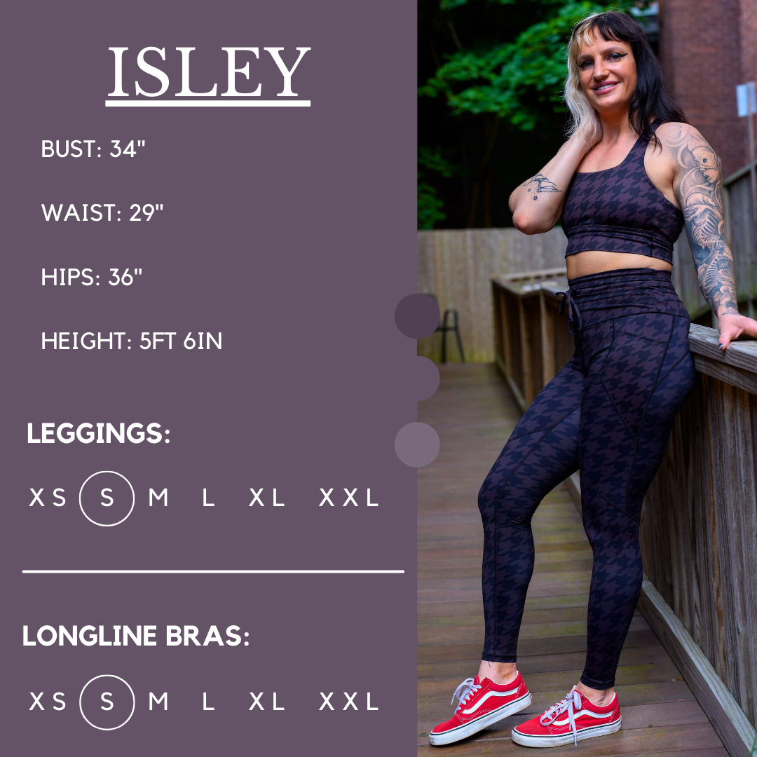 Houndstooth Print High Waist Leggings for Women - Comfortable & Stretchy Workout Yoga Pants - Perfect for Gym, Running, and Casual Wear