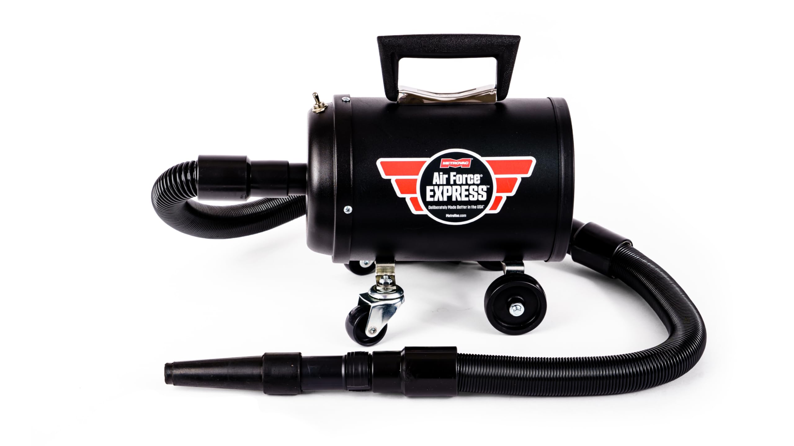 MetroVac AF-Express-25 Air Force Express 25 - High-Powered Car & Motorcycle Vacuum Cleaner with Dryer Function | Compact Air Duster for Quick Vehicle Detailing | Ideal for Auto Shops, Home Garages & Motorcycle Maintenance