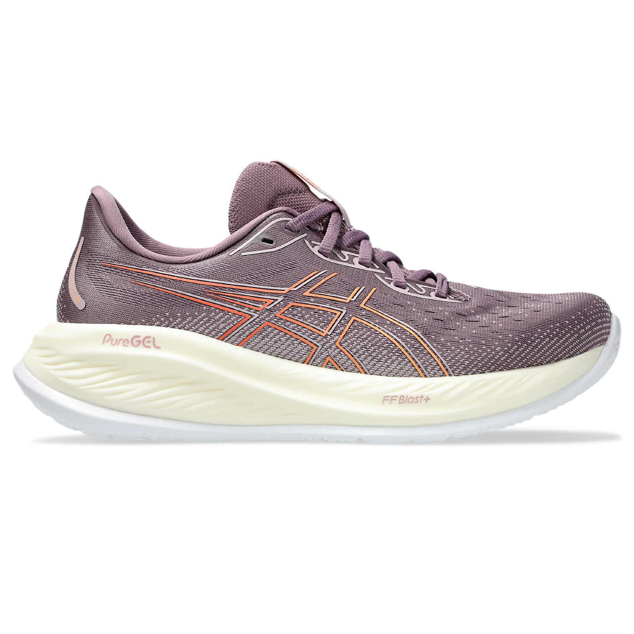 Women's ASICS Cumulus 26 Running Shoes - Dusty Mauve/Faded Orange | Lightweight Cushioned Sneakers for Women | Perfect for Jogging, Gym & Daily Wear
