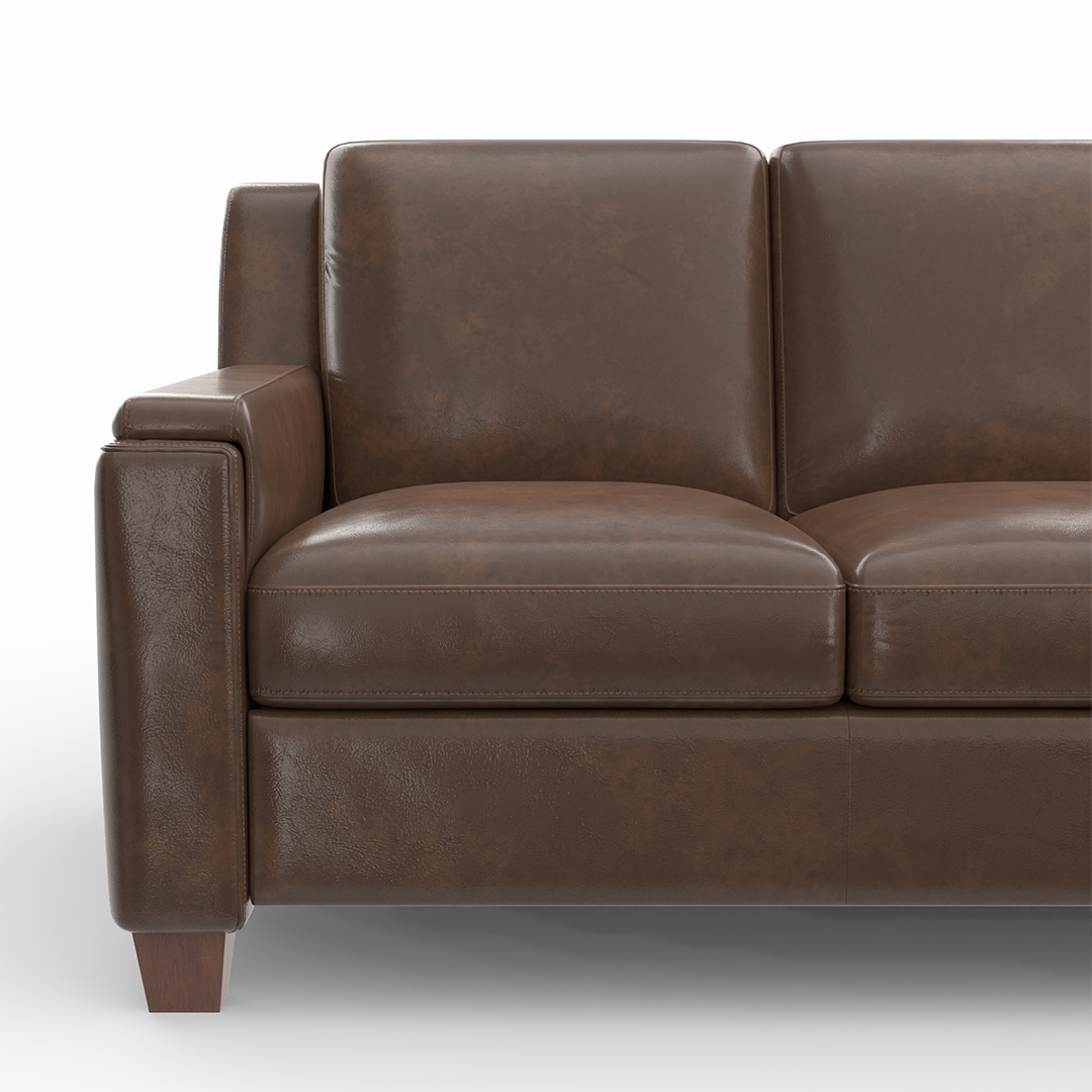 Malmo Queen Sleeper Sofa - Convertible Sofa Bed with Memory Foam Mattress, Modern Upholstered Sectional Couch for Small Spaces | Perfect for Guest Rooms, Apartments & Living Rooms