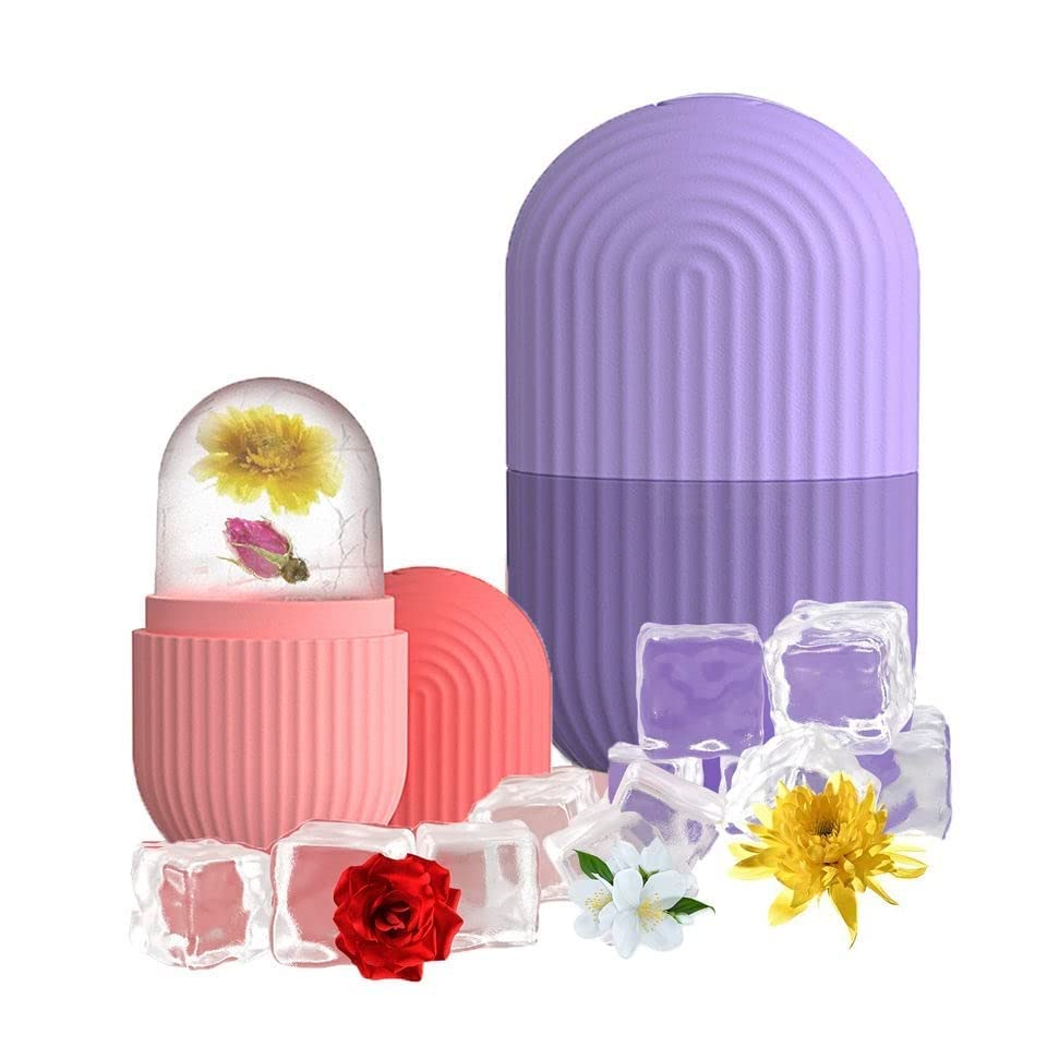 **Upgraded CPD Empire Ice Roller for Face & Eye – Cooling Facial Massage Tool, Skin Care & Beauty, Silicone Ice Mold for Puffiness & Dark Circles – Perfect for Morning Routine & Post-Workout Recovery**
