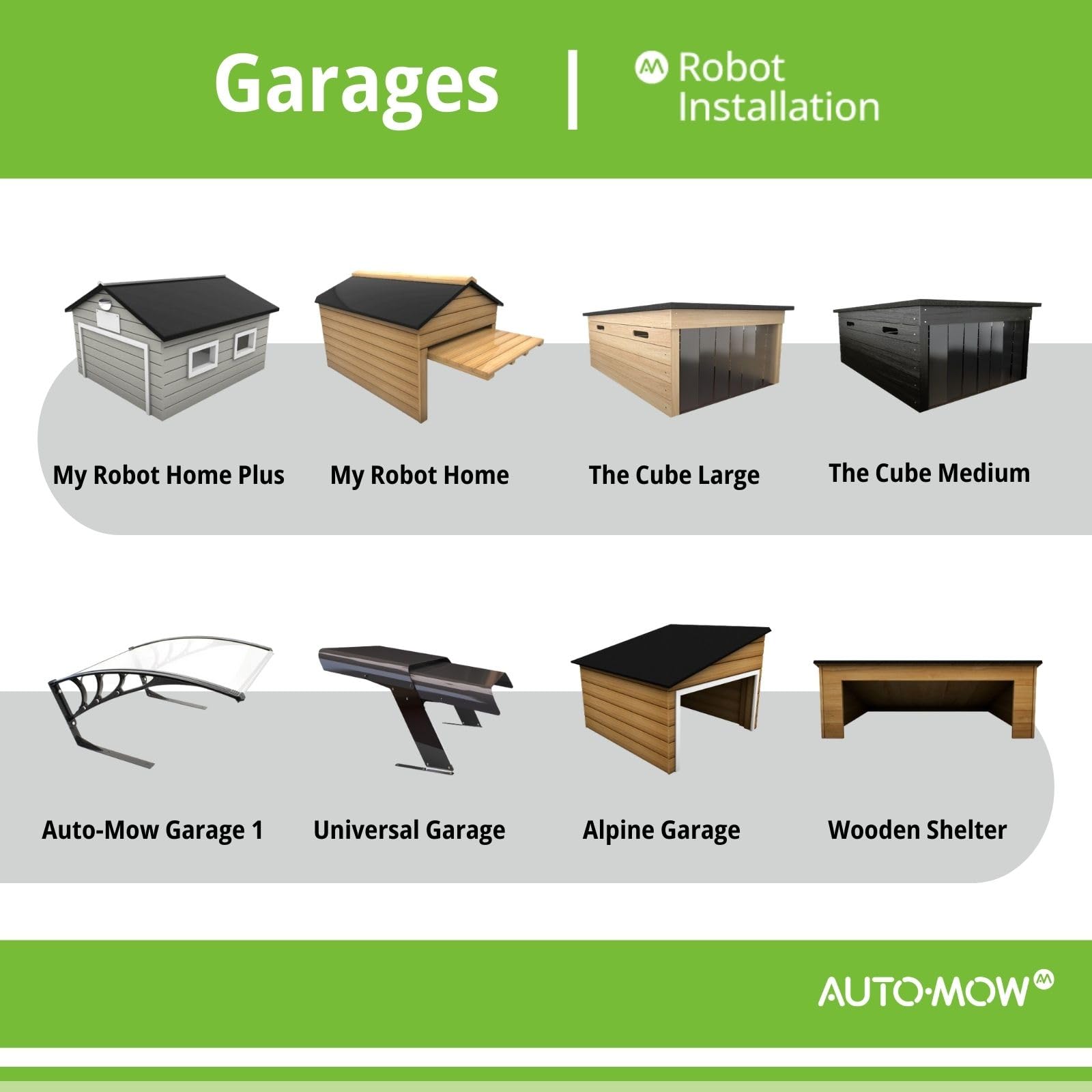 Alpine 25x25x20 Inch Lawn Mower Storage Shed - Weatherproof Outdoor Garden Tool Organizer for Mowers, Trimmers & Equipment - Perfect for Backyard, Garage & Patio Storage