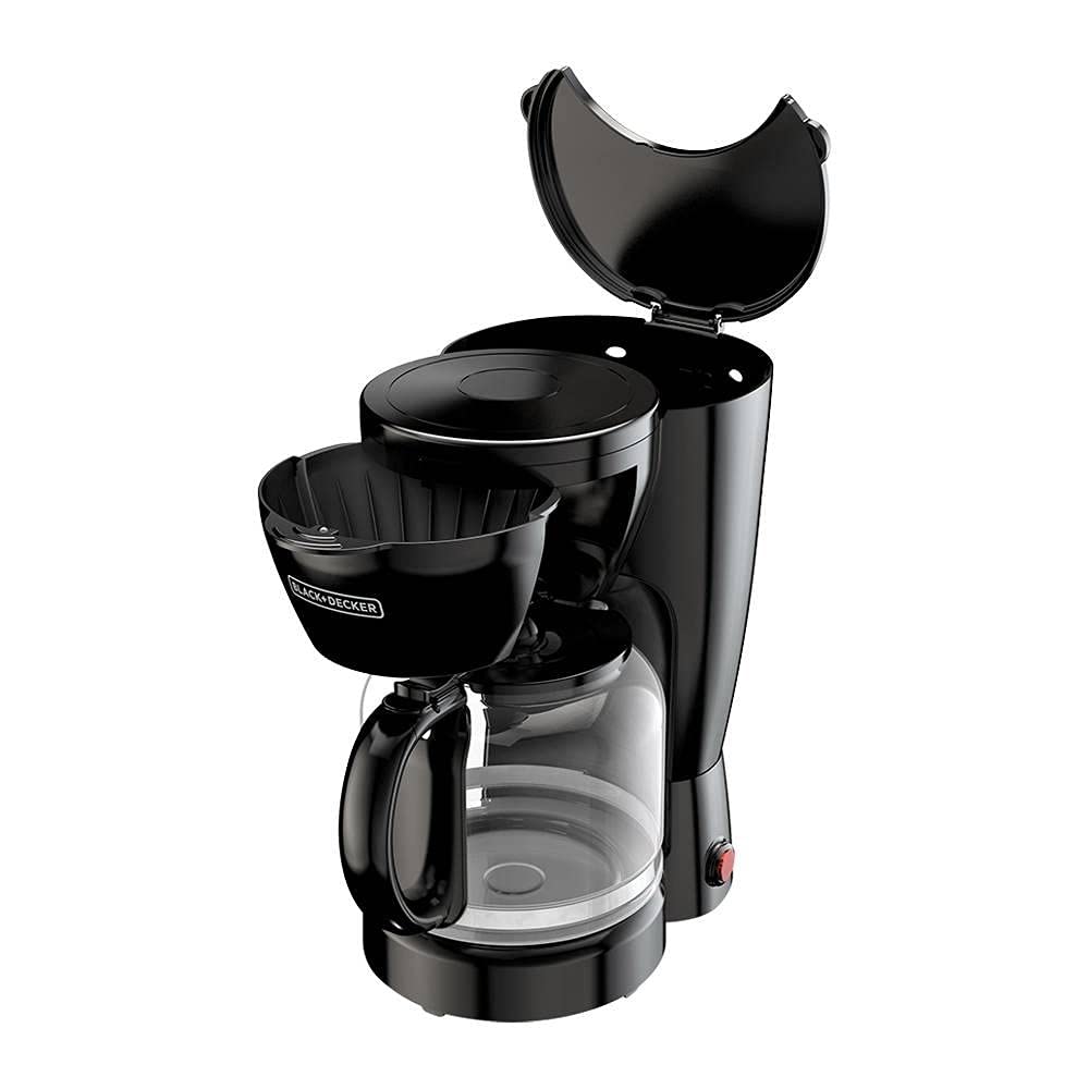 Black & Decker CM0910BKD 12-Cup Programmable Coffee Maker with Auto Shut-Off - Black - Perfect for Home, Office & Dorm Use