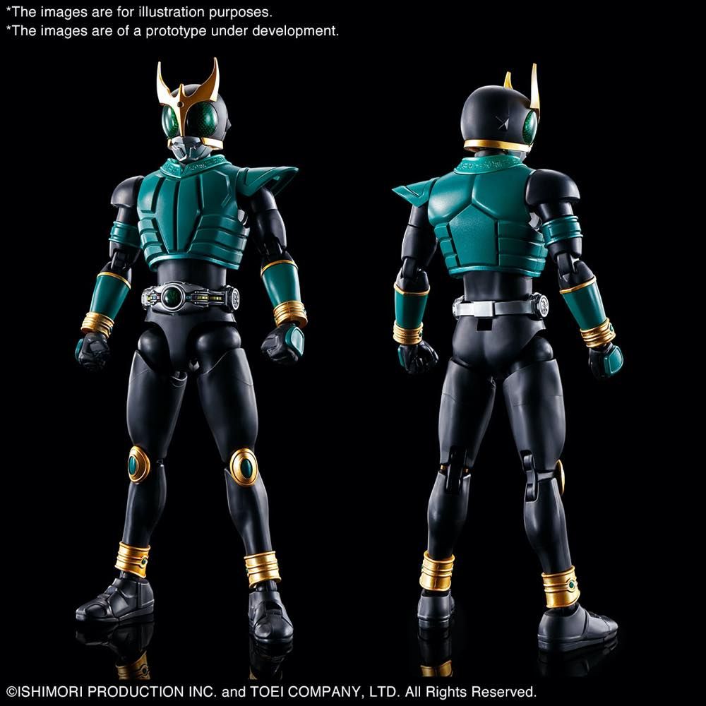 Figure Rise Standard Kamen Rider Kuuga Pegasus Form/Rising Pegasus Action Figure Model Kit - Perfect for Anime Collectors & Kamen Rider Fans Display