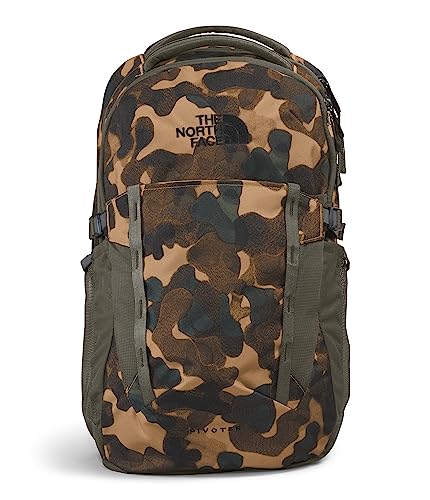 Utility Brown Camo Texture Print/New Taupe Green