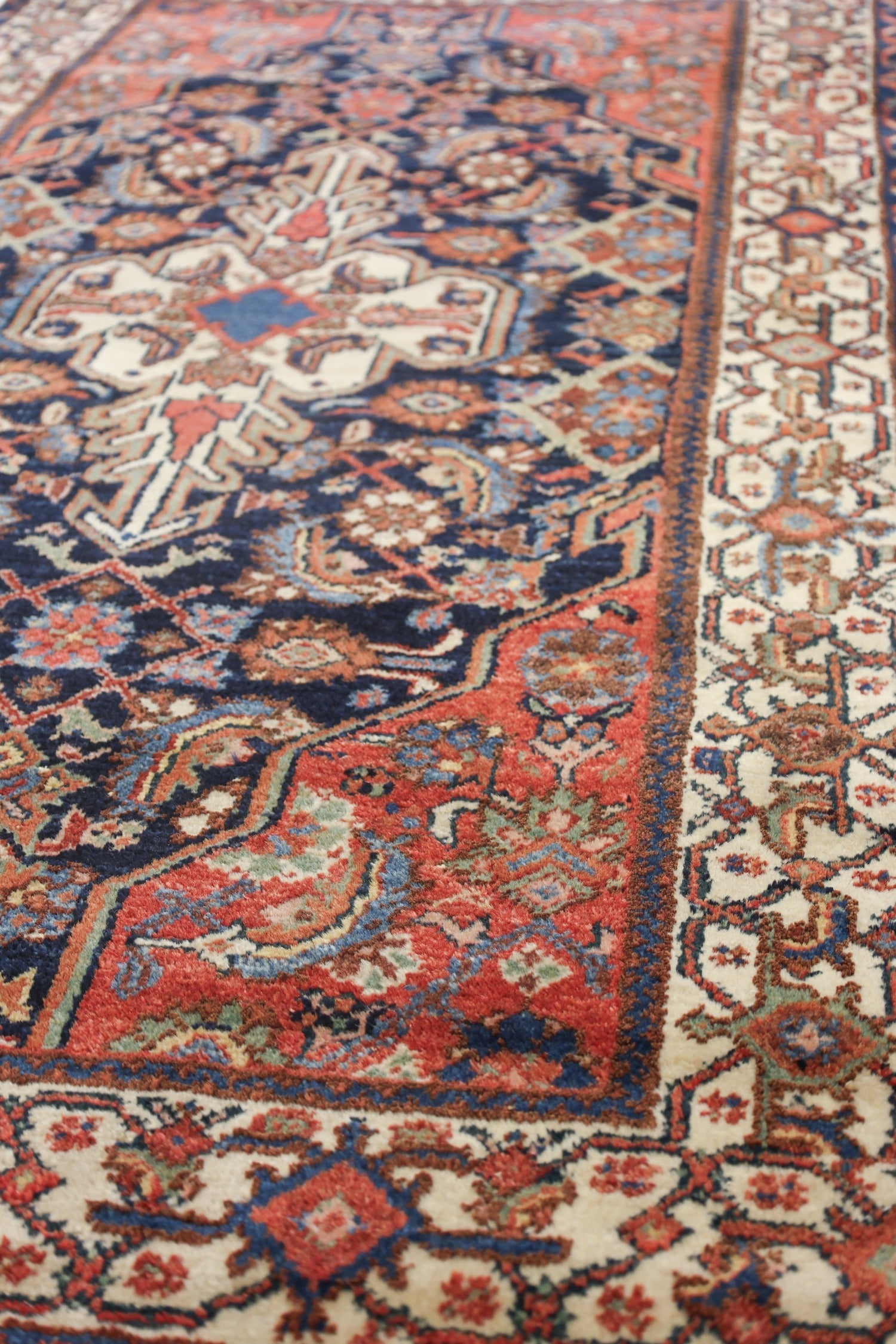 Vintage Handwoven Tribal Rug - Authentic Antique Engelis Design JF8718 | Perfect for Boho Home Decor, Living Room & Bedroom Accent