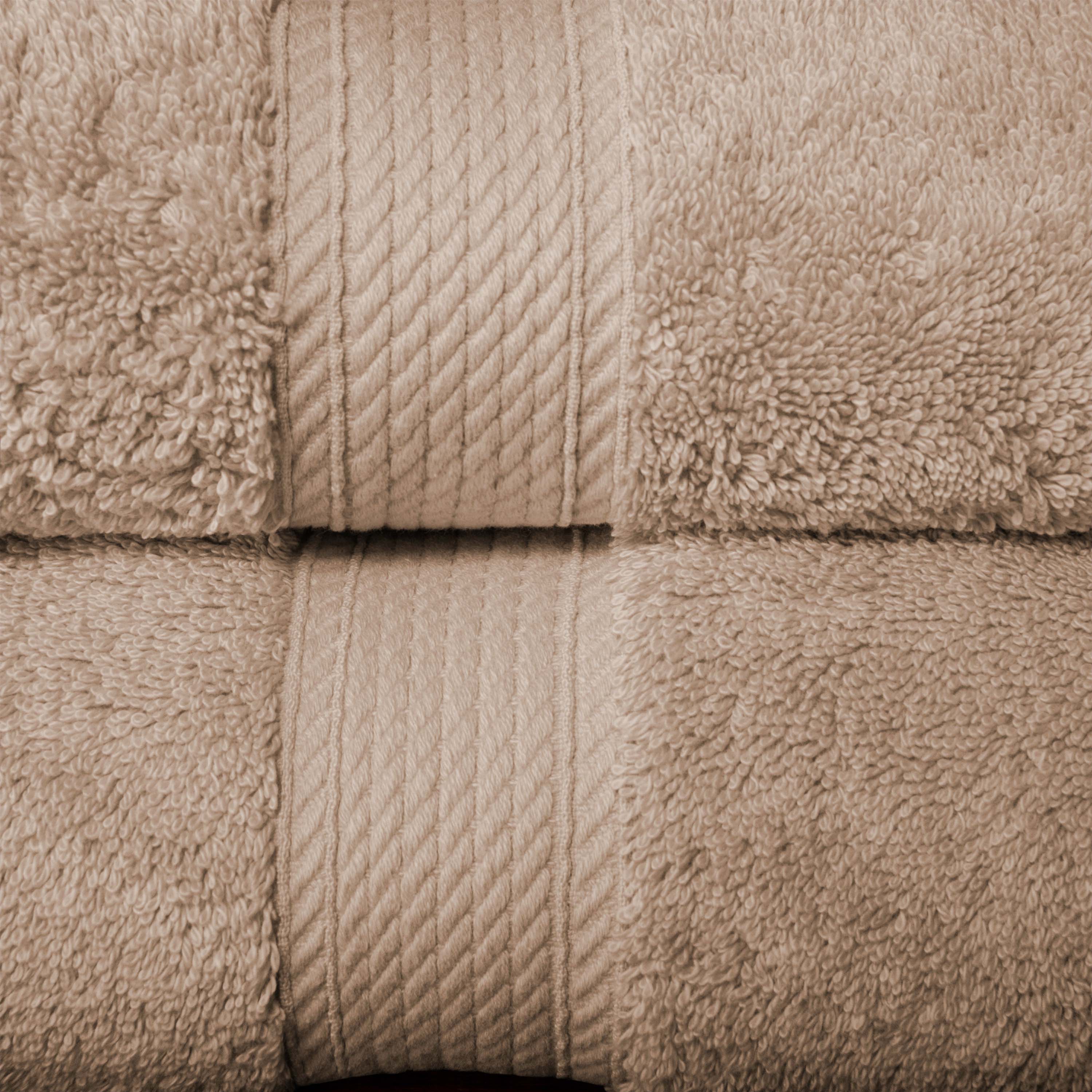 Premium Egyptian Cotton Plush Heavyweight Towel Set - 10 Piece Ultra Absorbent Luxury Bath Towels for Spa, Hotel & Home Use