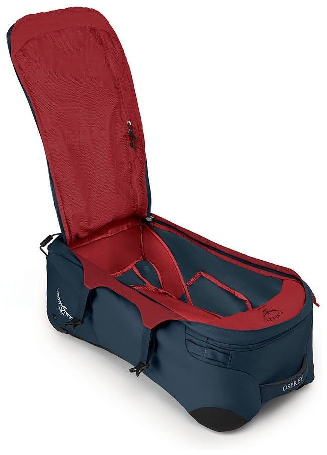 Osprey Farpoint Wheeled Travel Pack 65 - Lightweight Carry-On Luggage for International Travel, Hiking & Adventure Vacations | Durable Rolling Backpack with Spacious 65L Capacity