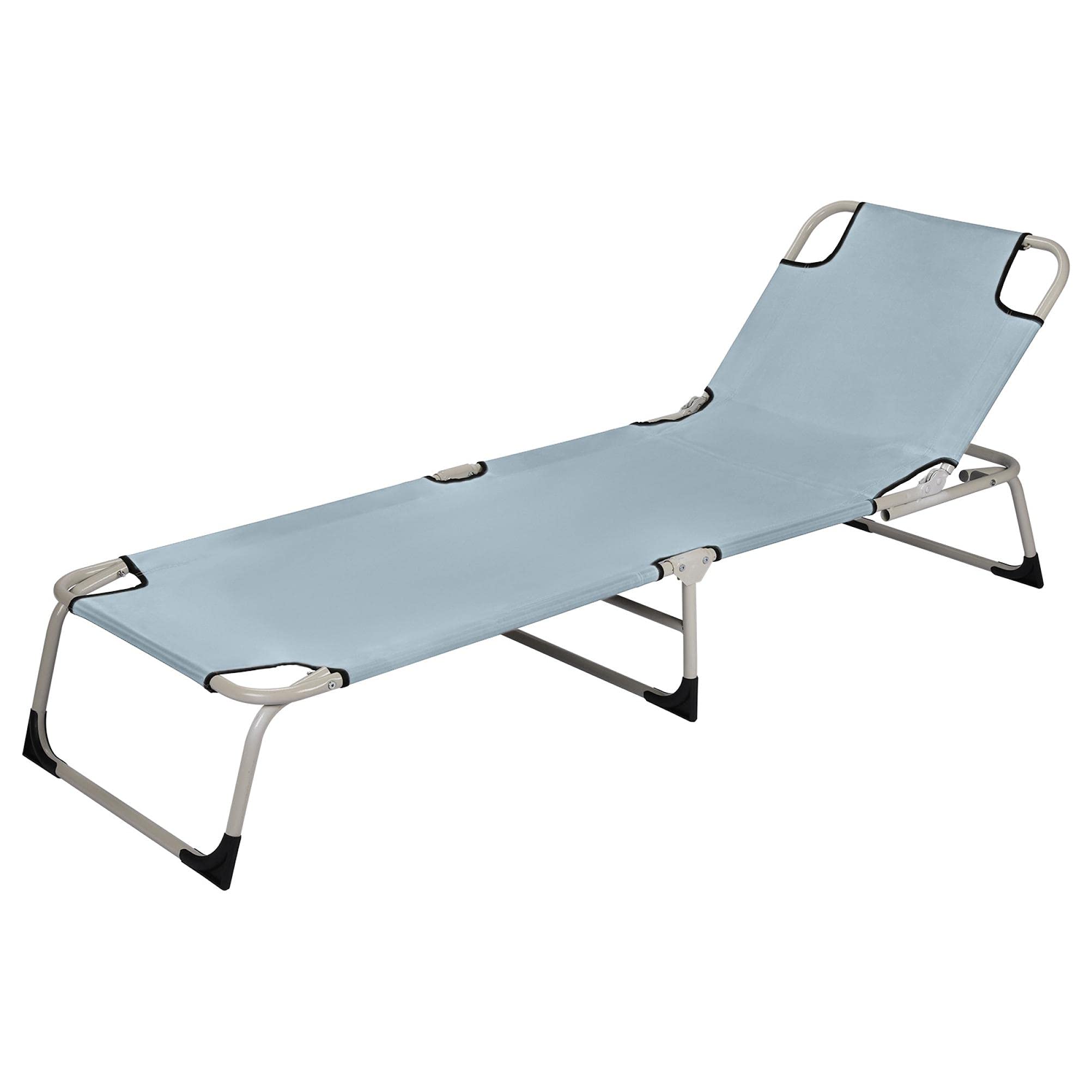 Foldable Bed with 400LB Capacity - Portable & Collapsible for Home, Office, Camping & Travel - Space Saving Guest Bed (Grey) | Perfect for Small Apartments, Dorm Rooms & Emergency Sleepovers