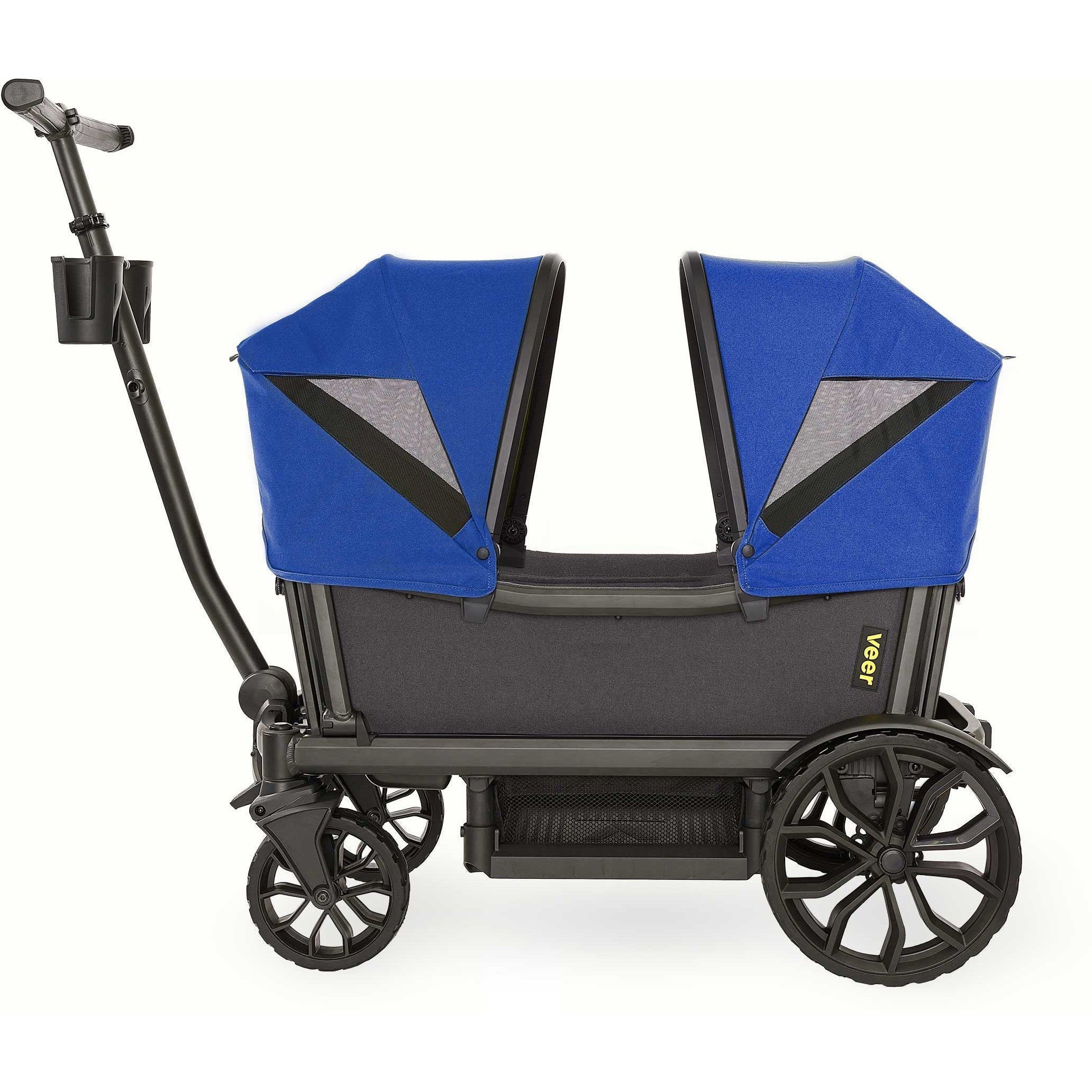 Veer Cruiser XL Custom Retractable Canopy - Adjustable Sun Shade for Strollers, Baby Carriers & Outdoor Gear - Perfect for Beach, Park and Family Outings