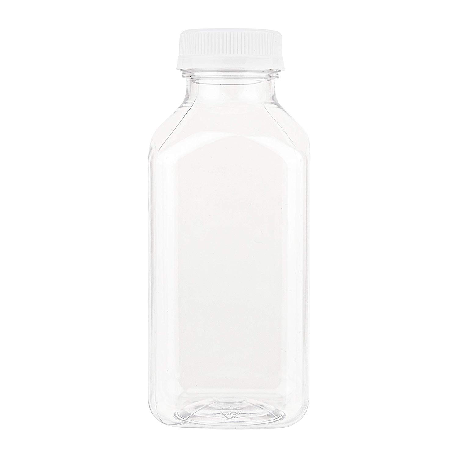 16oz Disposable Plastic Juice Bottles with Lids - 160 Pack | BPA Free, Reusable & Tamper-Proof | Perfect for Juicing, Smoothies, Milk, Catering & Takeout | Ideal for Juice Bars, Coffee Shops & Food Trucks