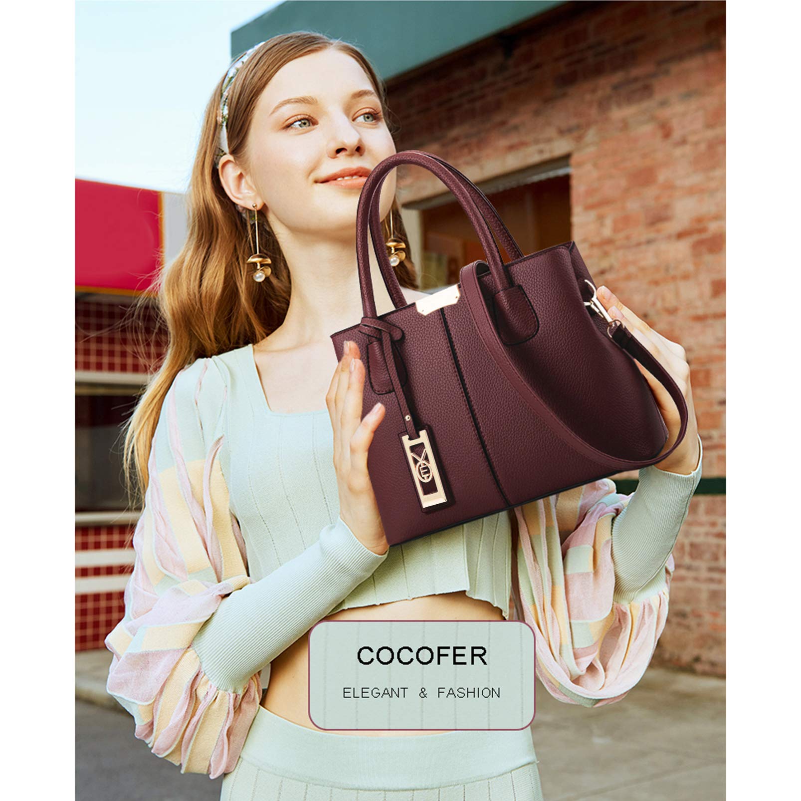 Stylish Women's Purses & Handbags - Fashion Shoulder Tote Bags & Top Handle Satchel for Work, Travel & Everyday Use