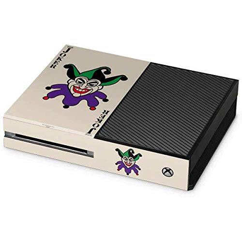 Officially Licensed Warner Bros The Joker Calling Card Gaming Skin Decal for Xbox One Console - Protective Vinyl Wrap for Gamers & Collectors
