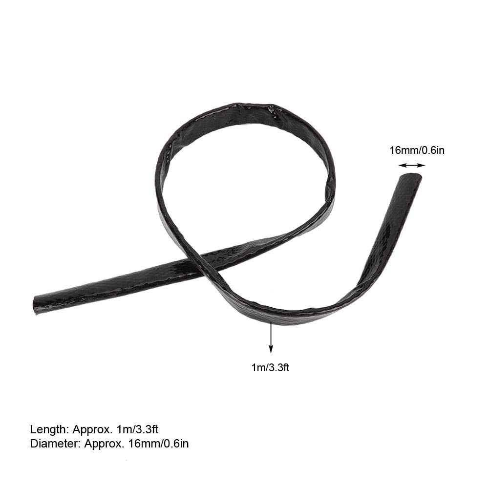High-Temperature Fire Sleeve Braid - 3.3ft Heat Resistant Flame Protection Sleeve for 5/8