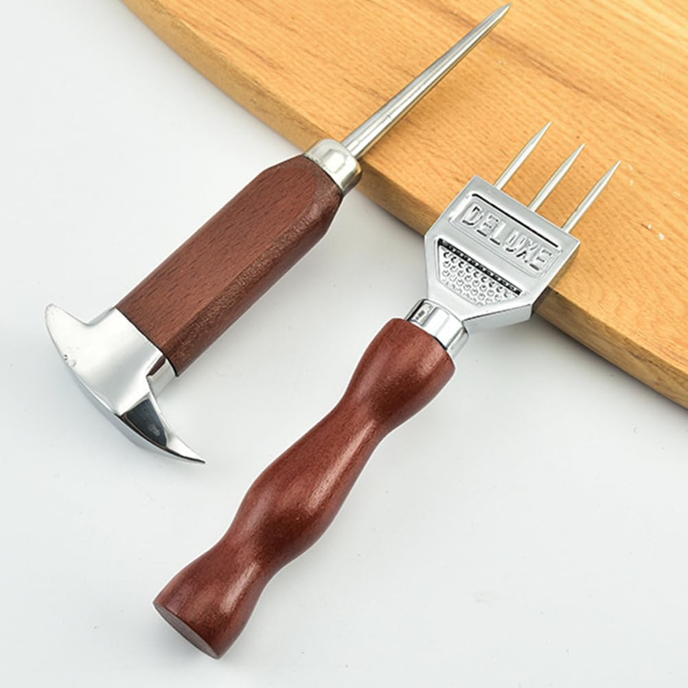 Japanese Style Stainless Steel Ice Pick - Portable Manual Ice Crusher for Kitchen, Cocktails, and Outdoor Use - Durable Fridge Ice Chipper Tool for Bars, Parties, and Camping
