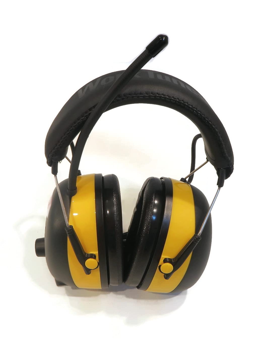 3M WorkTunes Digital AM/FM MP3 Hearing Protection Headphones with Radio - Yellow - Noise Cancelling Earmuffs for Construction, Woodworking & DIY Projects