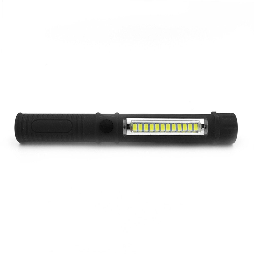 Celendi Rechargeable LED Flashlight - Portable COB Work Light with Magnetic Base, 3 Modes for Camping, Hiking & Emergency Use