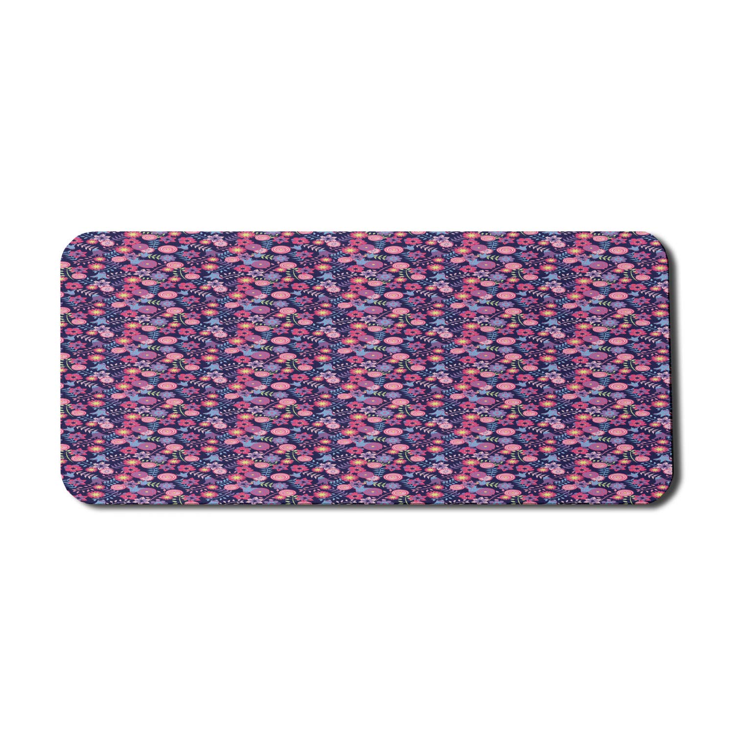 Ambesonne Large Floral Computer Mouse Pad - 35