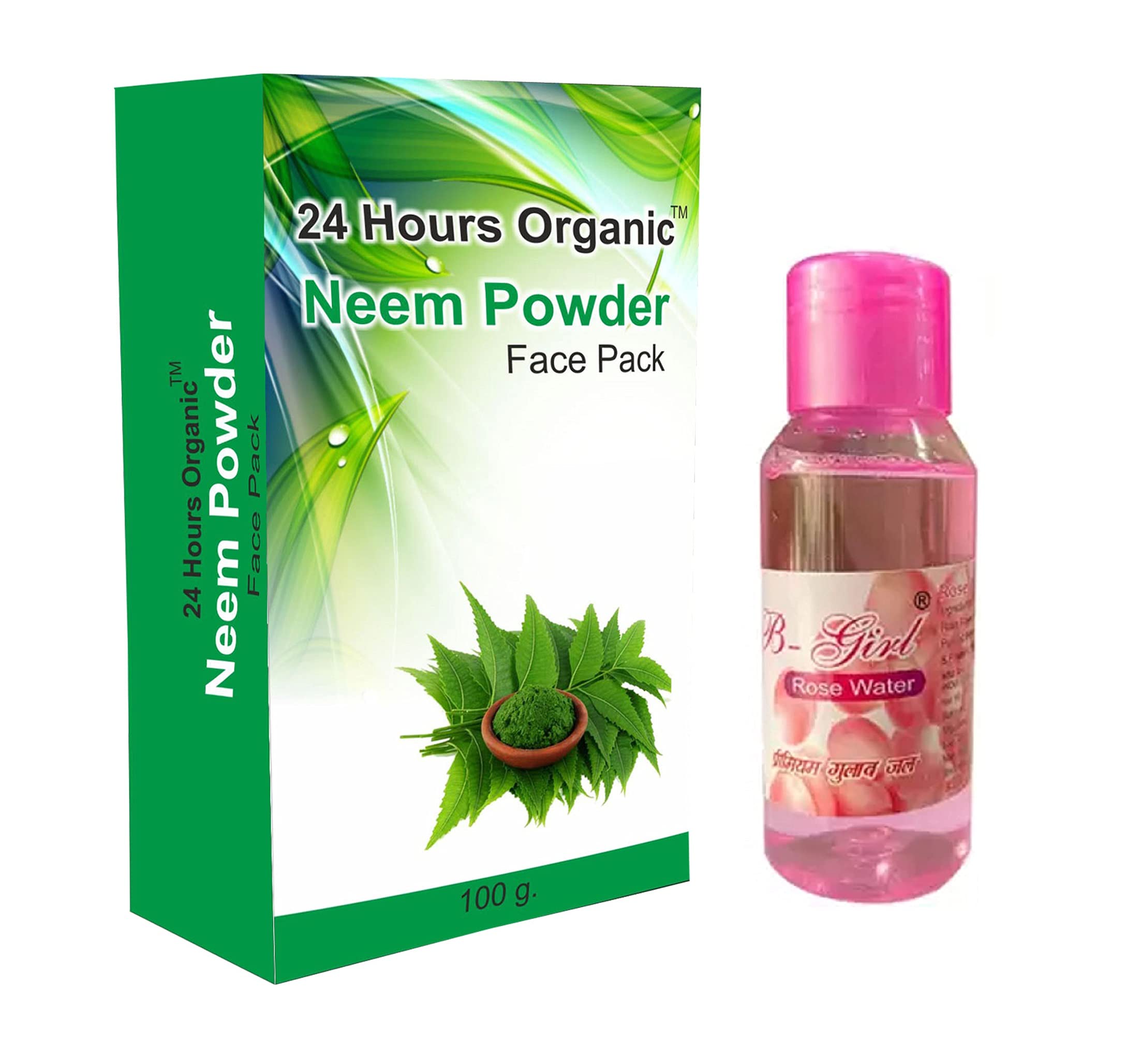 Organic Neem Purifying Face Pack - Skin Toning, Smoothing & Blackhead Removal | Anti-Acne, Oil Control & Tan Removal | 100g for Glowing Skin | Perfect for Daily Skincare & Acne-Prone Skin