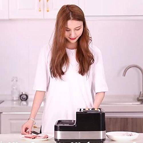 TOPCHANCES 2-Slice Electric Breakfast Sandwich Maker - Multi-Function Toaster for Eggs, Steaming & Frying - Compact Space-Saving Design - Perfect for Quick Breakfasts, Office Lunches & Small Kitchens