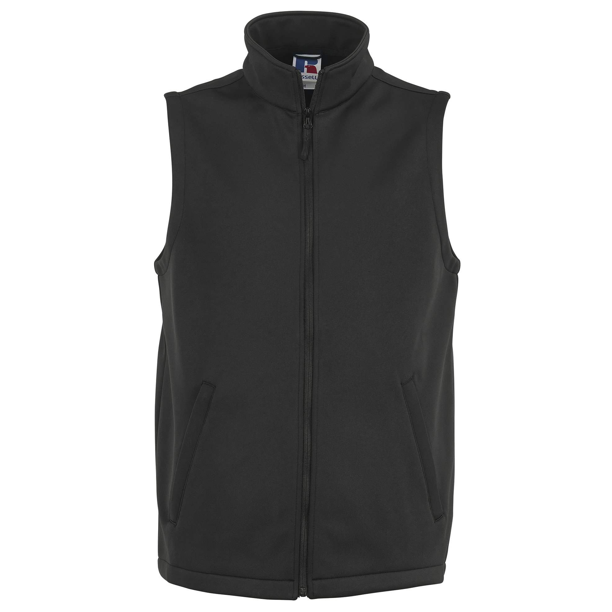Russell Athletic Men's Smart Softshell Gilet Jacket - Lightweight Insulated Vest for Outdoor Activities, Hiking & Casual Wear
