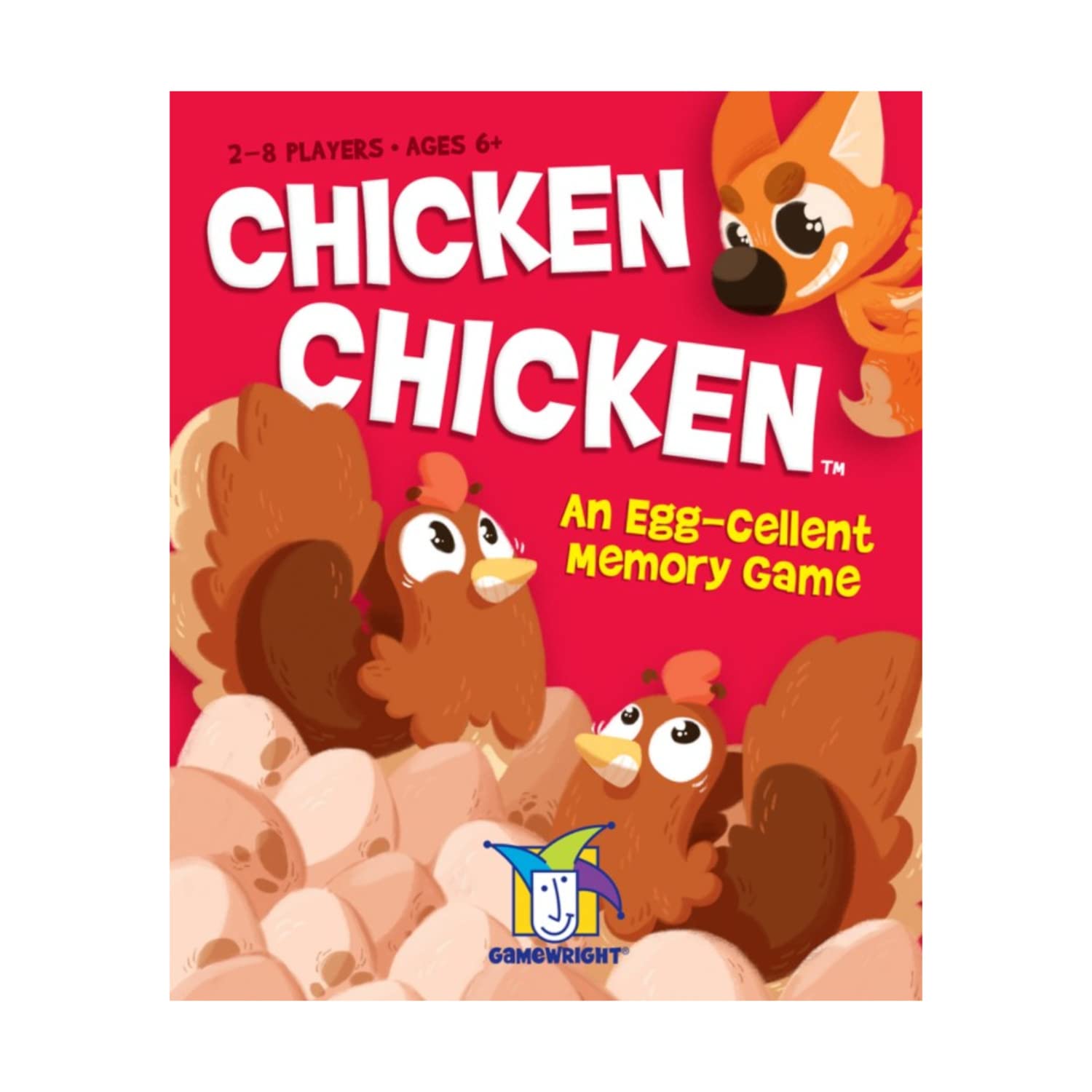 Gamewright Chicken Chicken - Fun Memory Card Game for Kids & Families | Perfect for Parties, Travel & Indoor Activities