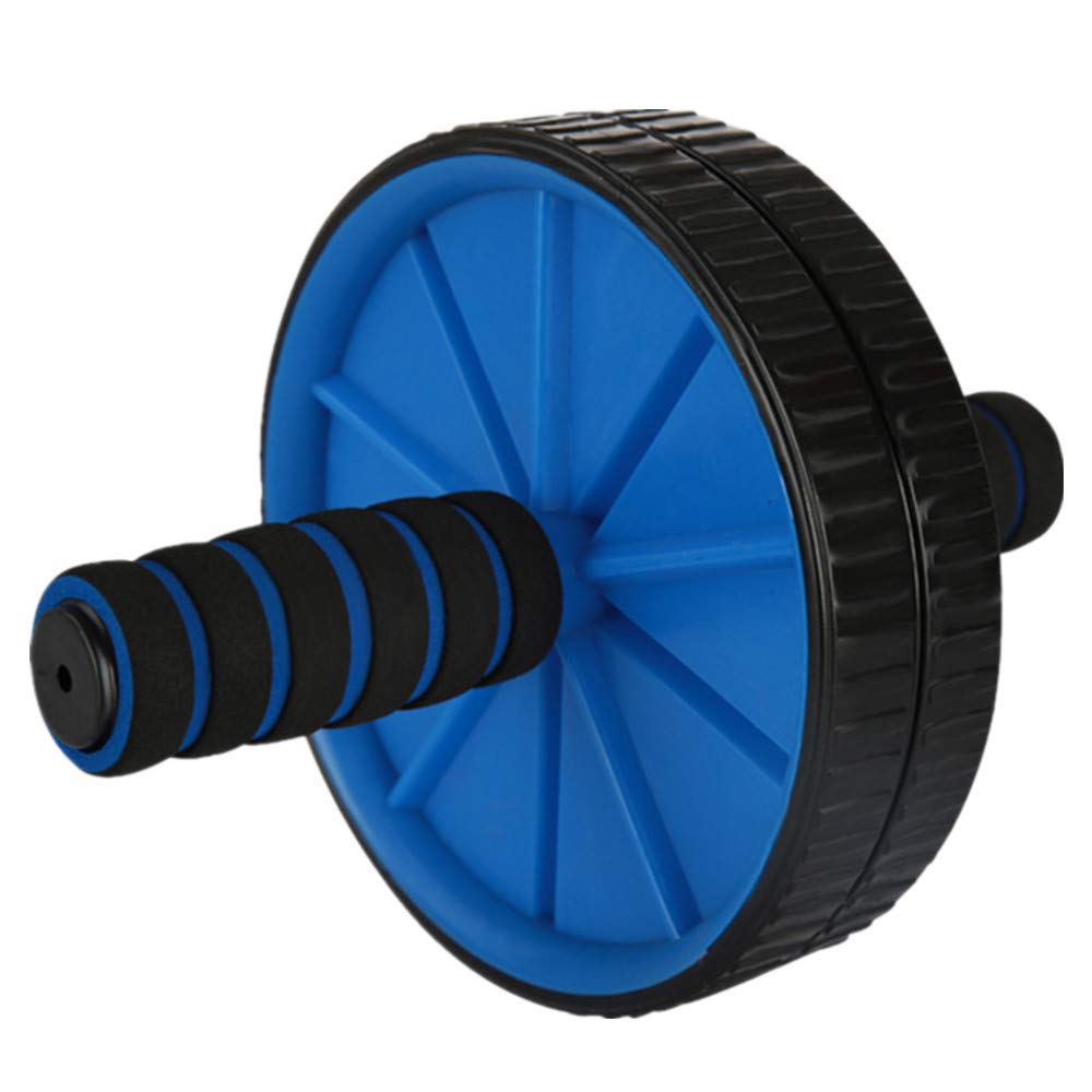 Jchen Double-Wheel Ab Roller - Professional Core Workout Equipment for Home Gym, Ergonomic Abdominal Wheel for Strength Training | Perfect for Home Workouts, Office Fitness & Full-Body Toning