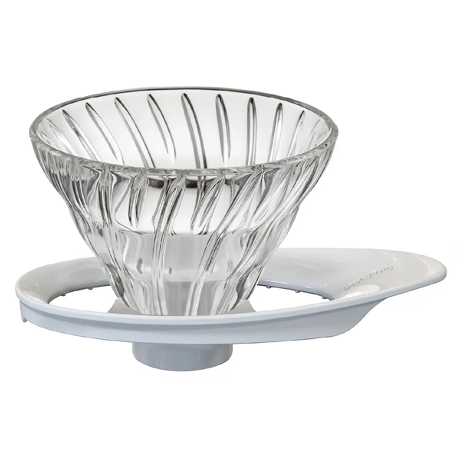 Hario V60 Heat Resistant Glass Coffee Dripper - Premium Pour Over Coffee Maker for Home & Office Brewing - Perfect for Specialty Coffee Lovers & Baristas