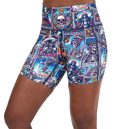 Psychic Shorts - Comfortable & Stylish Yoga Shorts for Women | Perfect for Meditation, Workouts & Lounge Wear