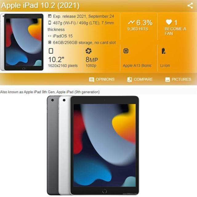 iPad 10.2 2021