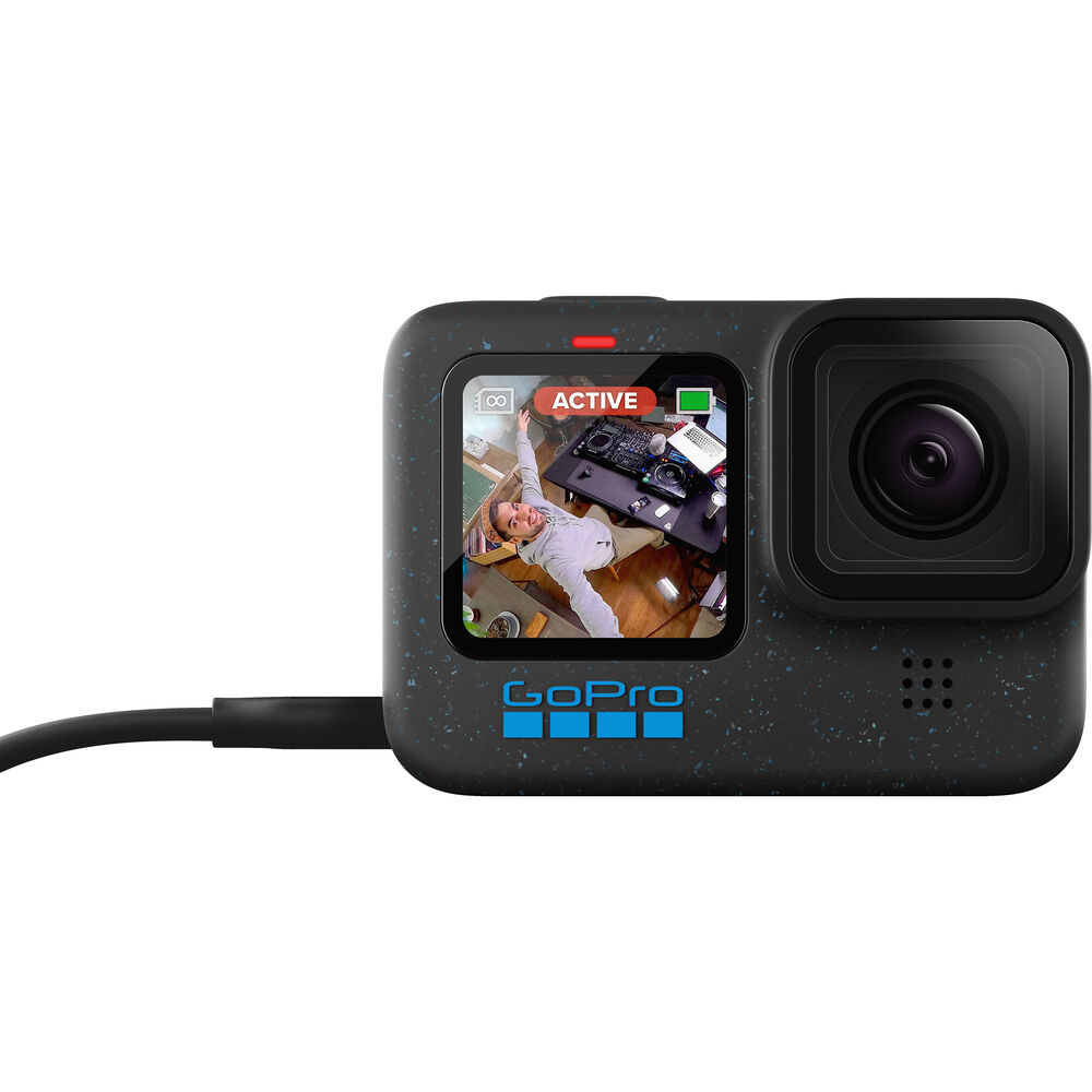 GoPro HERO12 Black Action Camera Bundle with Accessories - Waterproof 5.3K Video for Vlogging, Travel & Extreme Sports Adventures