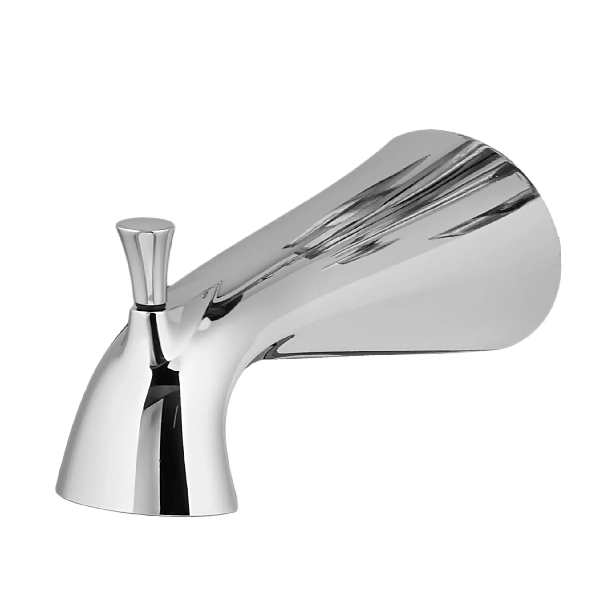 Fluent® 6.5 Inch Slip-On Diverter Tub Spout - Brass Bathroom Faucet for Shower and Bathtub, Easy Installation for Home Renovation