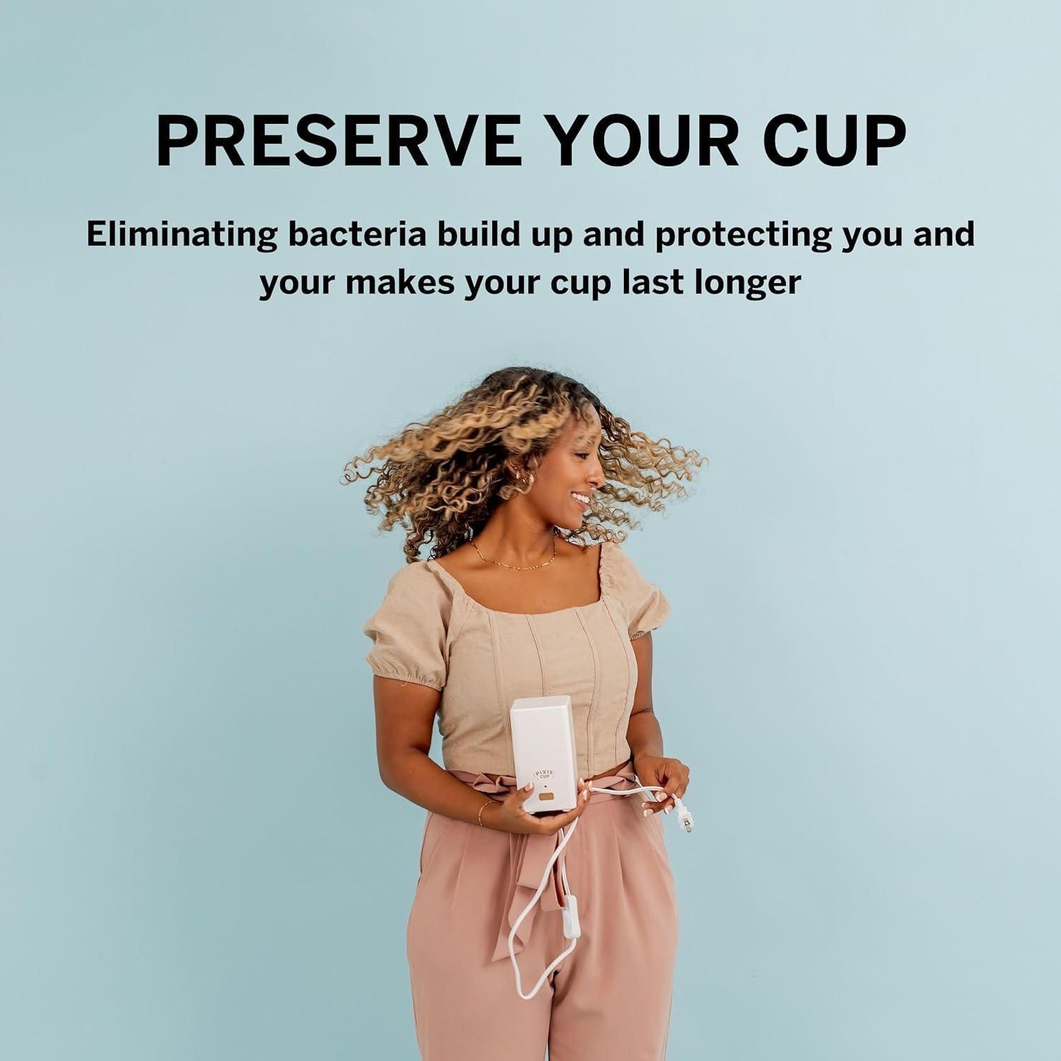 **Best Reusable Menstrual Cup with Sterilizer – Soft & Comfortable Period Cup for Women – 99.9% Germ-Killing Sanitizer Steamer – 3-Minute Cleaning – Compact Travel-Friendly Kit – Ideal for Home, Gym & Travel Use**