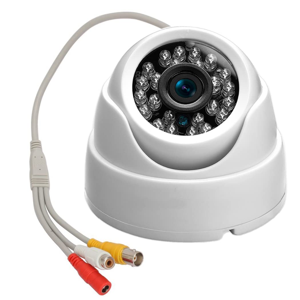 Vanxse® 800TVL Indoor Dome Security Camera with 24 IR LEDs, 1/3