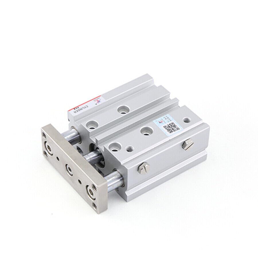 1PC NEW MGPM25-50Z 3-Axis Guide Rod Cylinder with 3 Bars - Ideal for Industrial Automation, CNC Machinery, and Pneumatic Systems