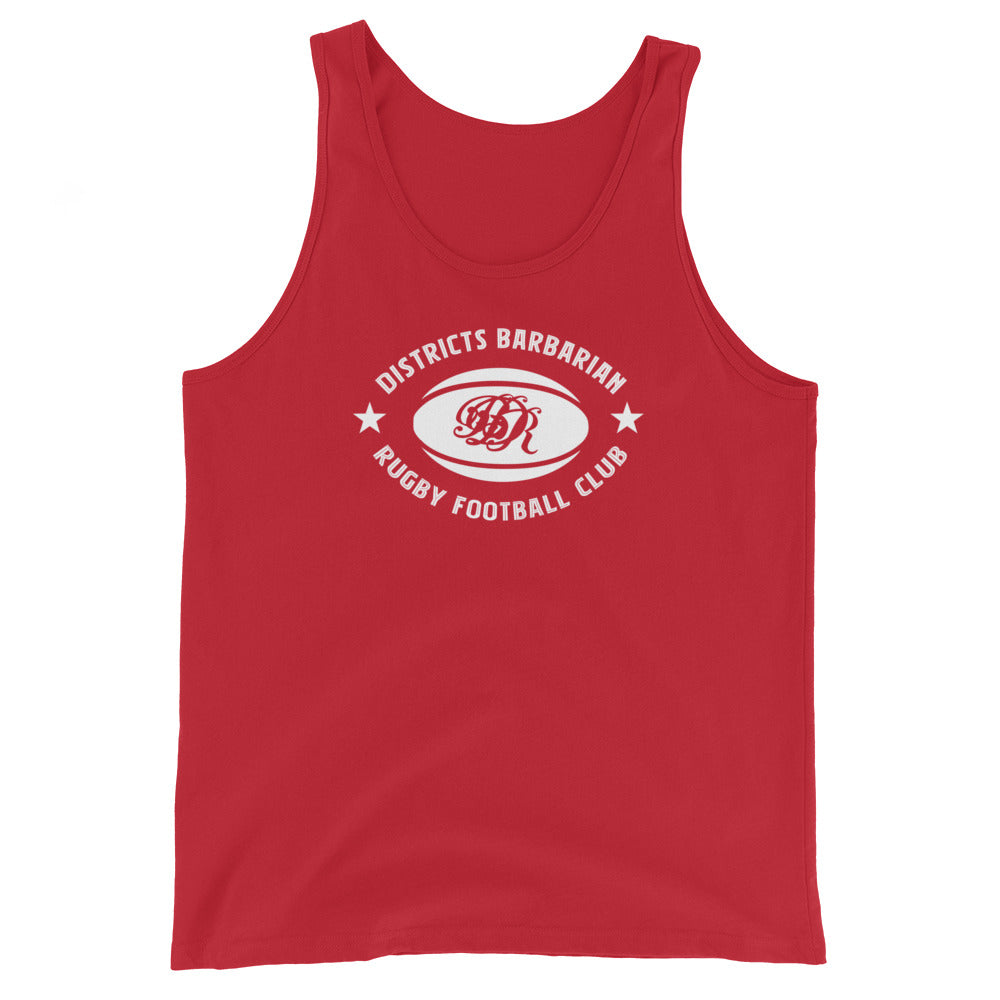 Districts Barbarian RFC Classic Tank Top for Men - Breathable & Comfortable Workout Shirt - Perfect for Gym, Running & Casual Wear
