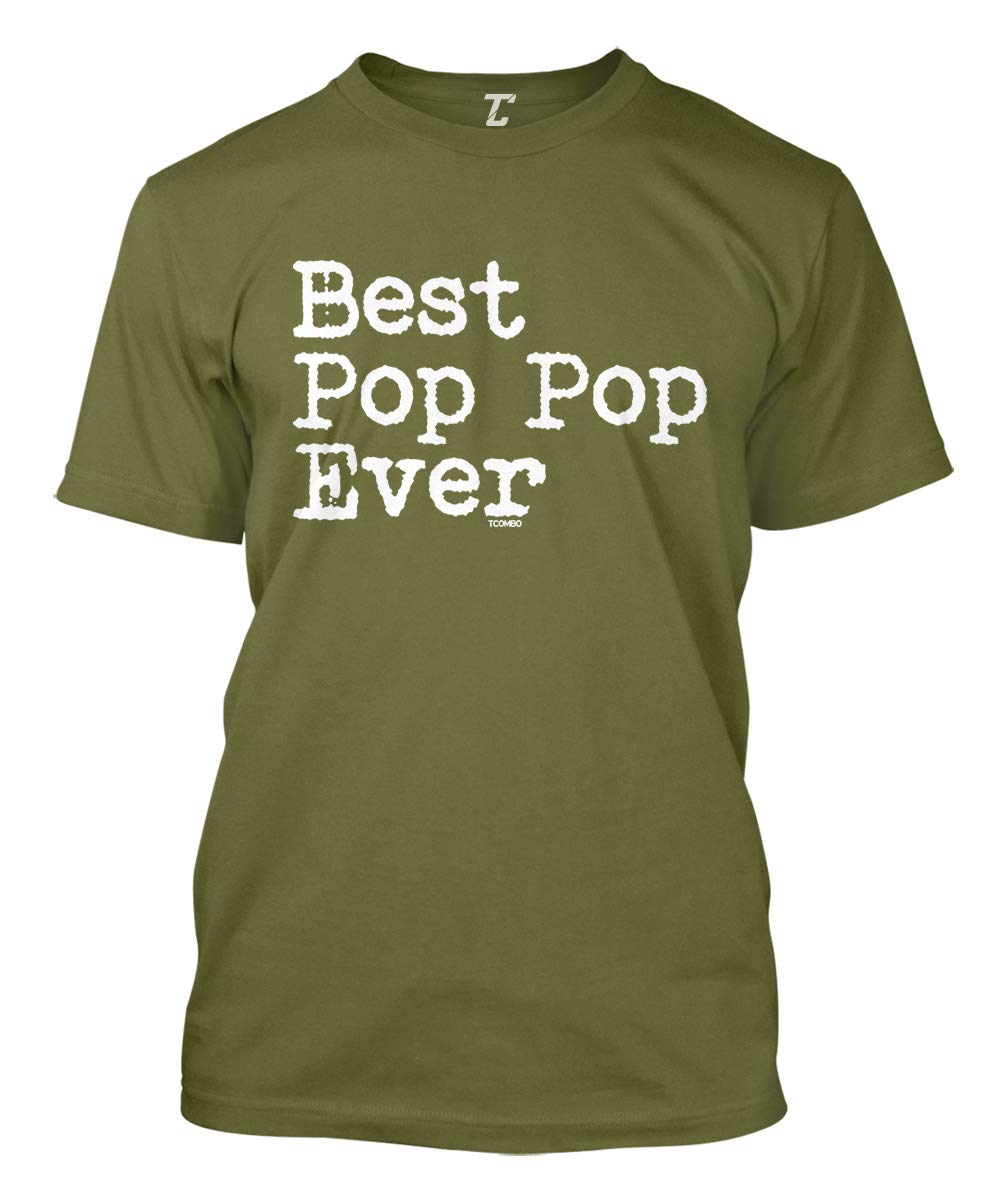 Best Pop Pop Ever - Funny Father's Day & Birthday Gift T-Shirt for Men | Cool Grandpa Apparel for Casual Wear & Family Gatherings